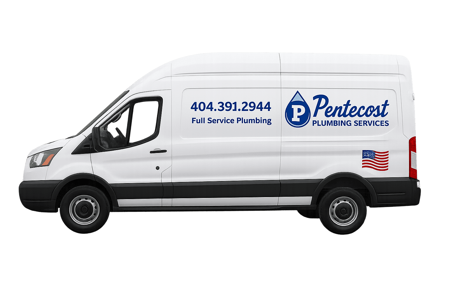 Pentecost Plumbing Work Truck